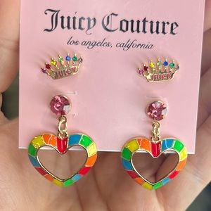 NWT Juicy Couture earrings